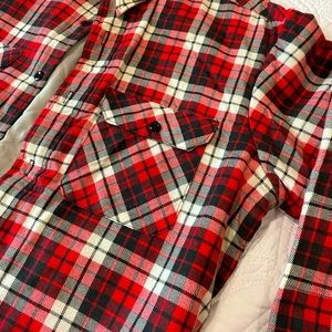 Vintage Sear’s quilted flannel mens shirt